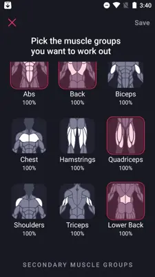 Fitbod android App screenshot 6